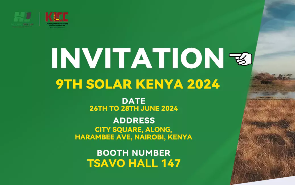 Huijue is set to showcase at the 9th Solar Kenya 2024