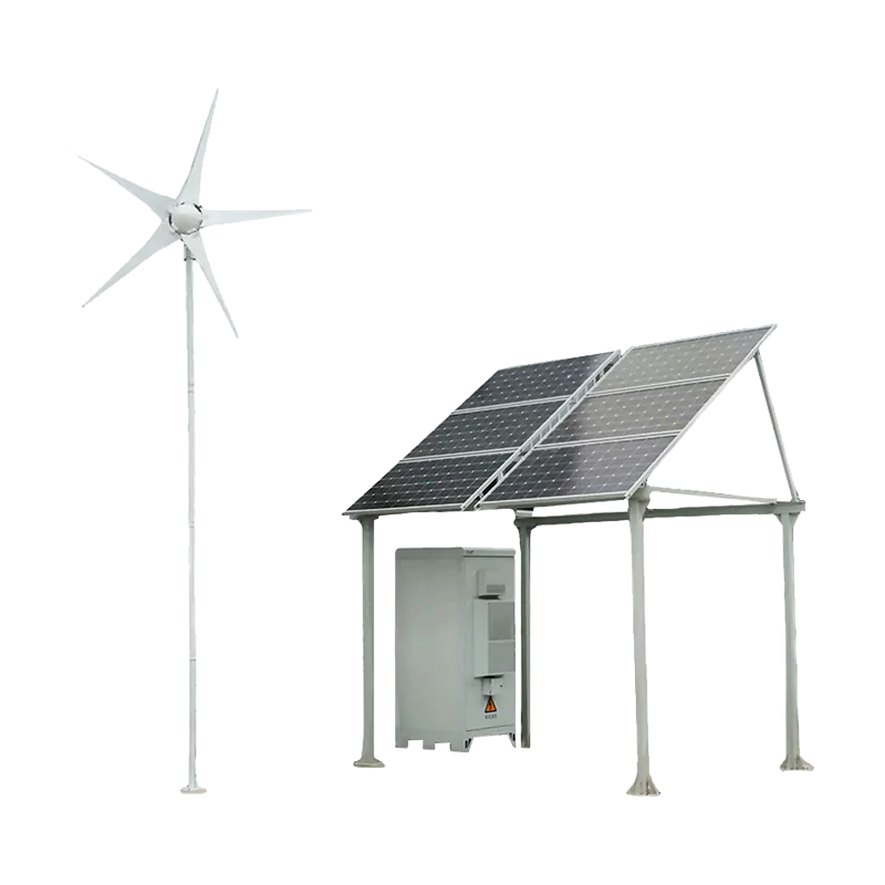 Outdoor Communication Energy Cabinet With Wind Turbine